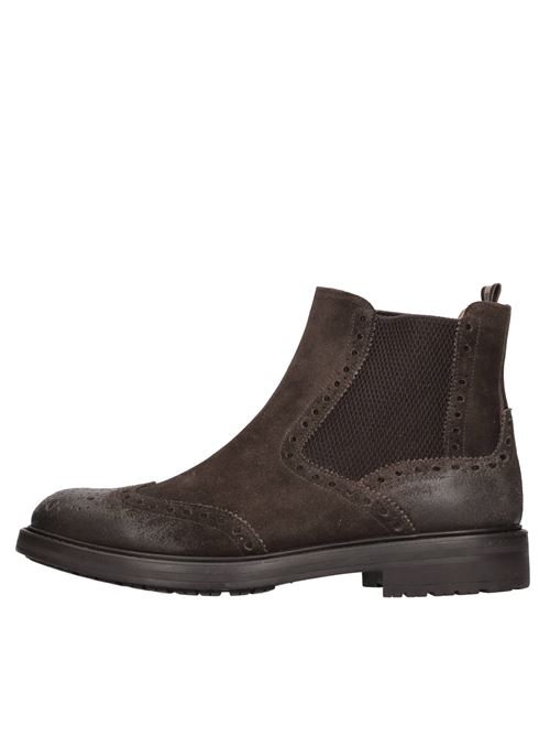 Stivaletti beatles in camoscio ROSSI | 166PC HEAVY SETA DA INVECCH.QUINOA
